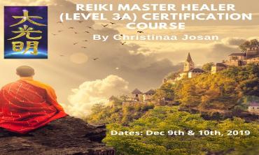 Reiki Master Healer Certification Course Level 3A